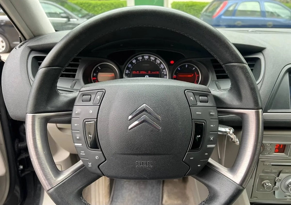 Citroen C5 cena 20900 przebieg: 258000, rok produkcji 2009 z Płock małe 277